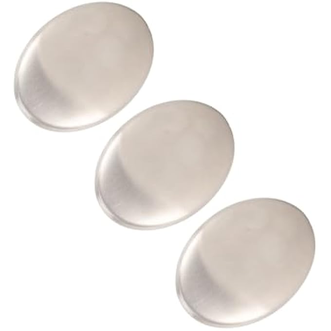 Eacam STAINLESS STEEL ODOR REMOVING BAR EFFICIENTLY ELIMINATES FISH GARLIC ONION SMELL FOR KITCHEN GADGET ENTHUSIASTS (3PCS) - Image 5